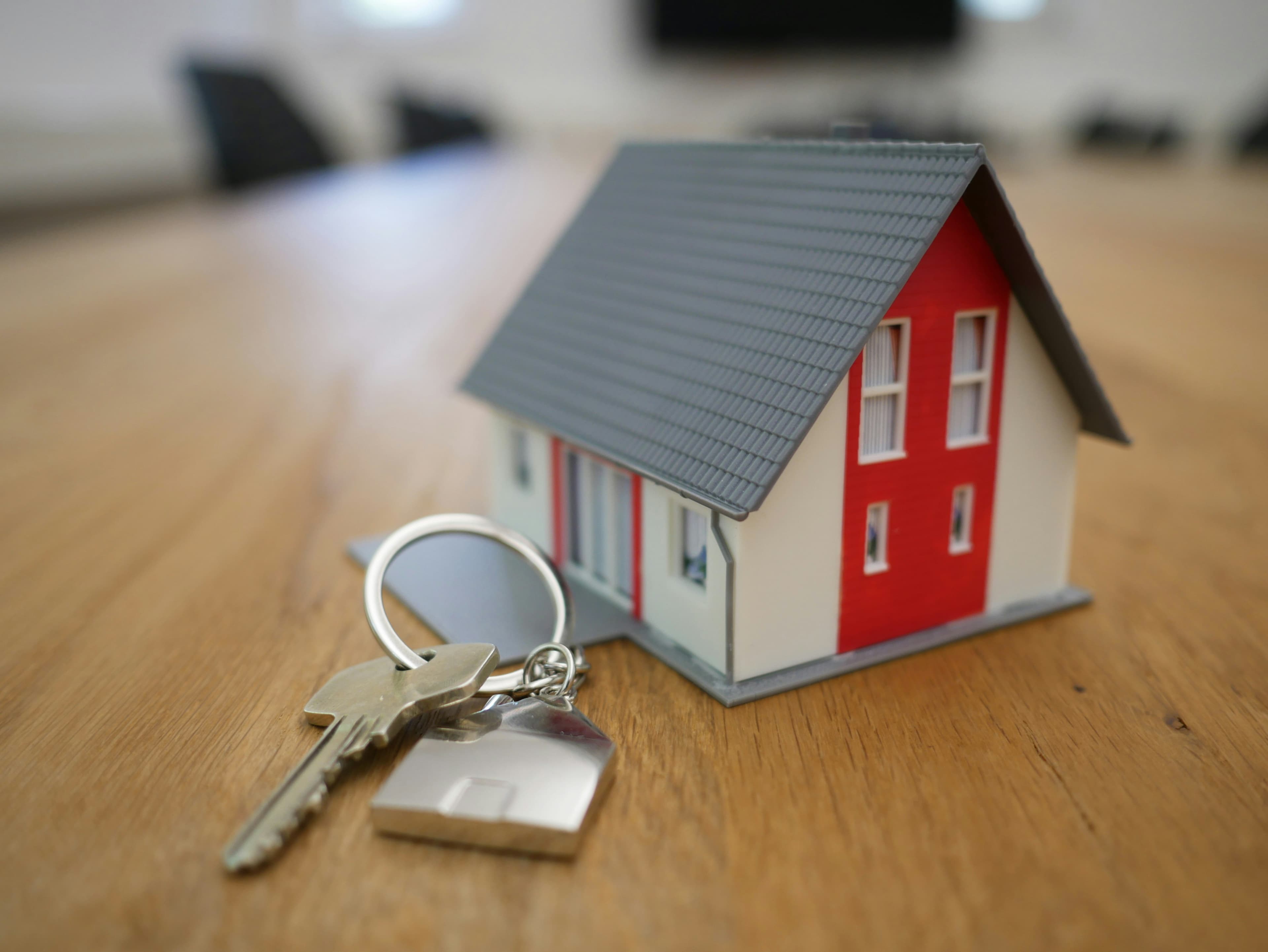 Home buyers touring a property